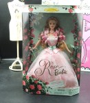 rose barbie box